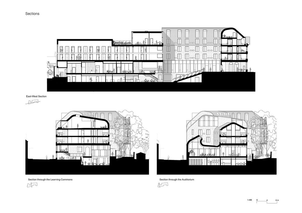 牛津大学Exeter学院扩建 英国｜Alison Brooks Architects (ABA)