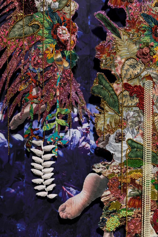 幻彩花园 | Ebony G Patterson 的毒花与新巴洛克挂毯