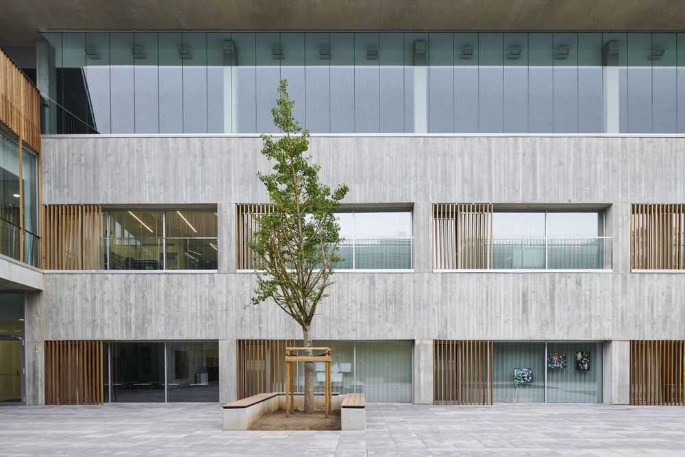 西班牙圣塞巴斯蒂安 Aldapeta María Ikastetxea 学校 | 现代教育建筑的典范