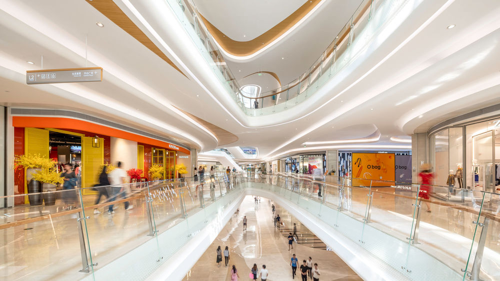 深圳 Uniwalk 购物中心——灵动水韵，现代商业空间