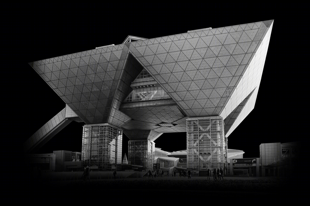 东京著名建筑 | 黑白风格的艺术盛宴
