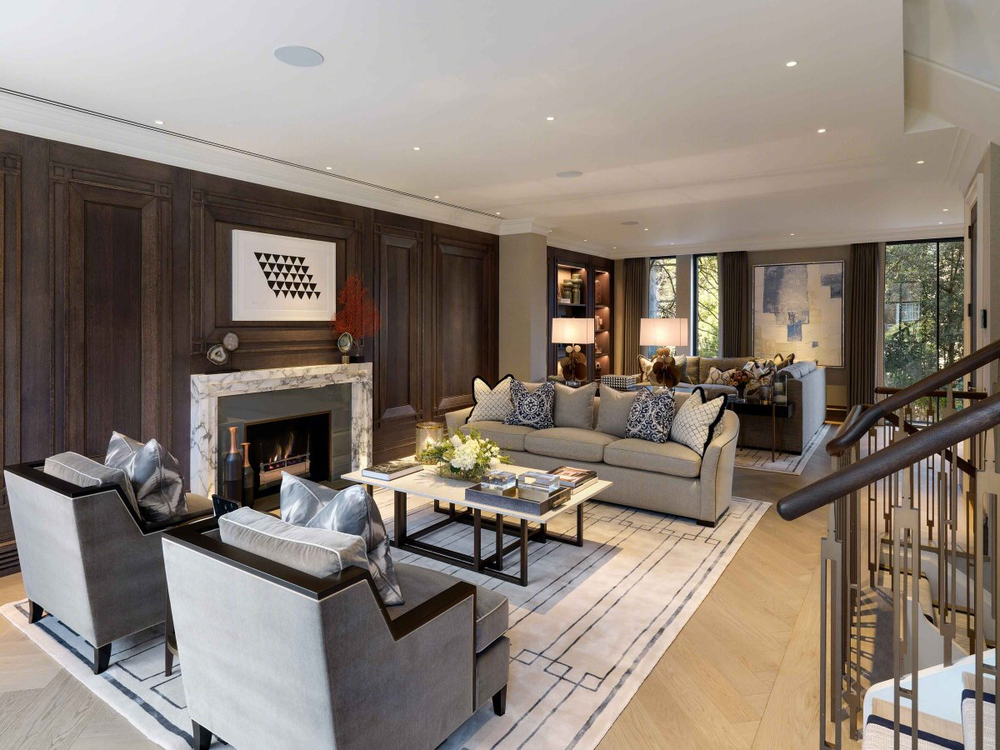 Knighton Place | Finchatton 打造伦敦优雅格鲁吉亚风格住宅