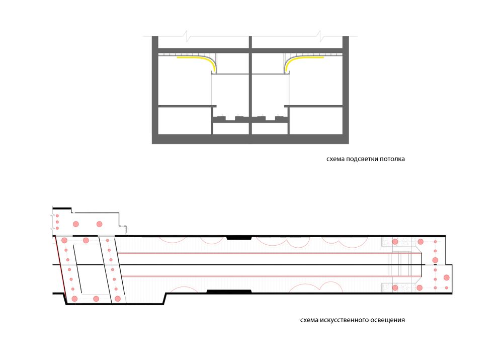 IND 建筑师 | 莫斯科地铁站 | 克列诺夫斯基大道站概念设计