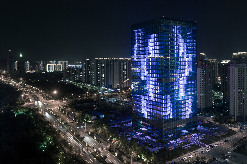 济南汇金国际金融中心照明设计 | 晶莹剔透的水晶魅力