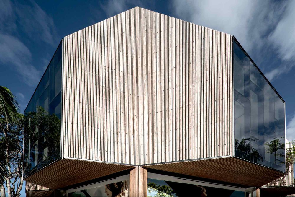 迈阿密南鸟零售村 | 独特氛围的木构商业建筑