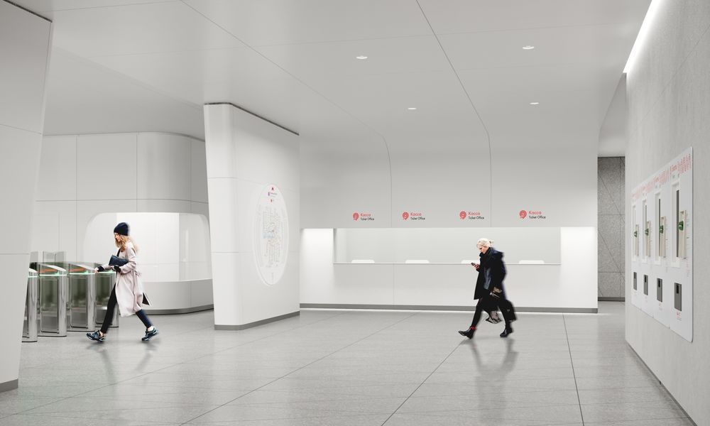 IND 建筑师 | 莫斯科地铁站 | 克列诺夫斯基大道站概念设计
