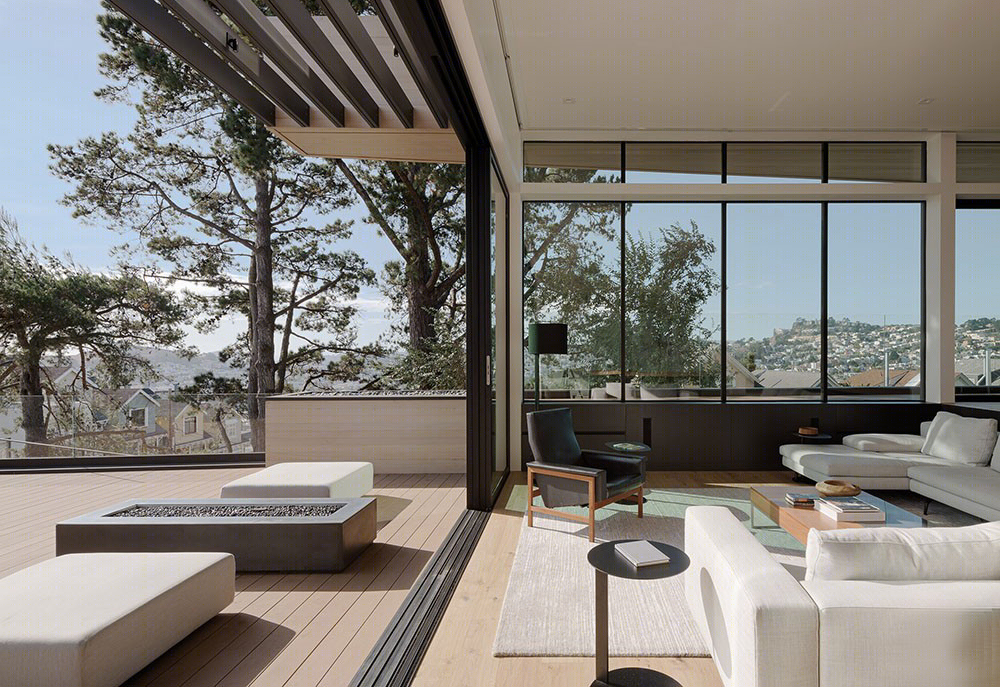 旧金山 Dolores Heights 住宅 | 有机材料与城市景观的和谐融合