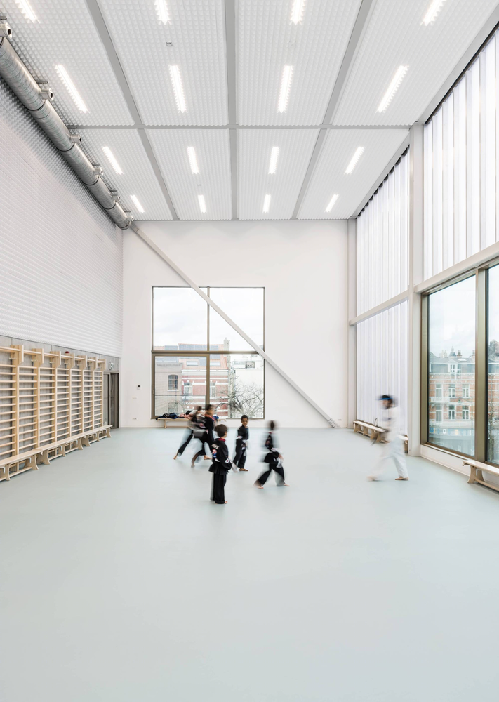 Centr'Al 丨 B-architecten 设计的比利时跆拳道馆