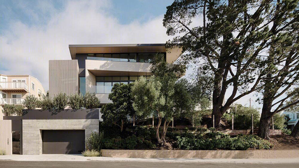 旧金山 Dolores Heights 住宅 | 有机材料与城市景观的和谐融合
