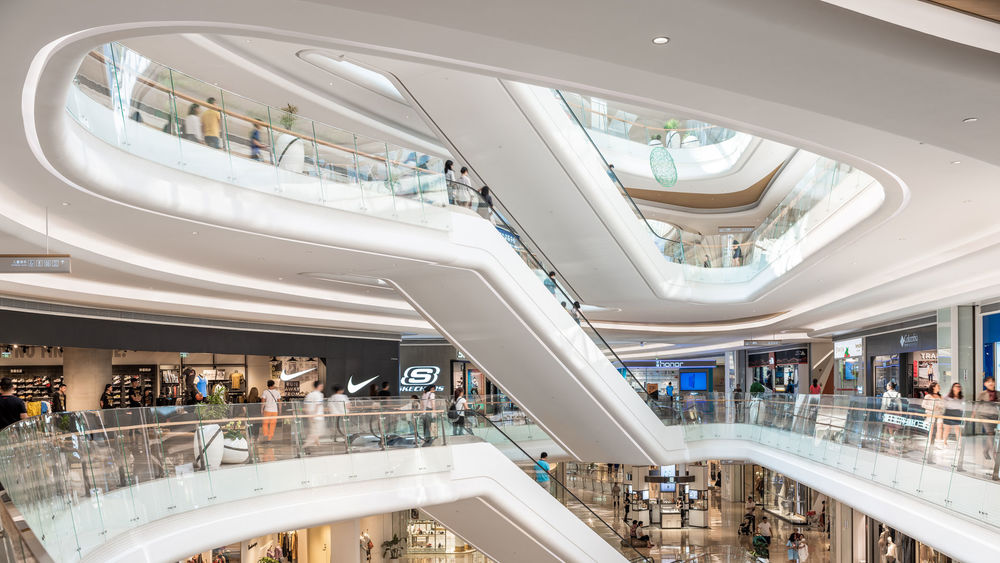 深圳 Uniwalk 购物中心——灵动水韵，现代商业空间
