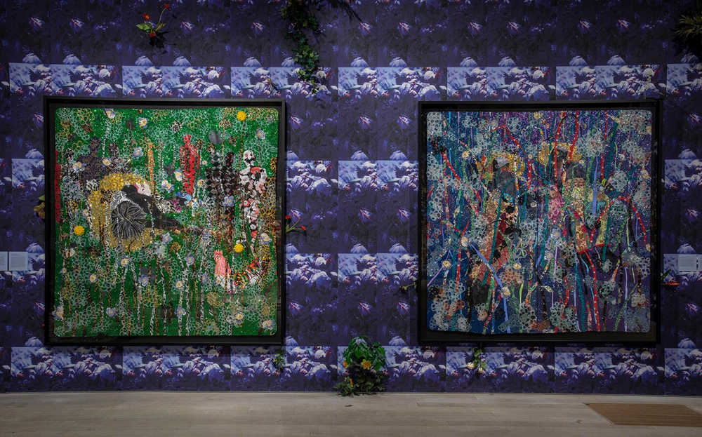 幻彩花园 | Ebony G Patterson 的毒花与新巴洛克挂毯