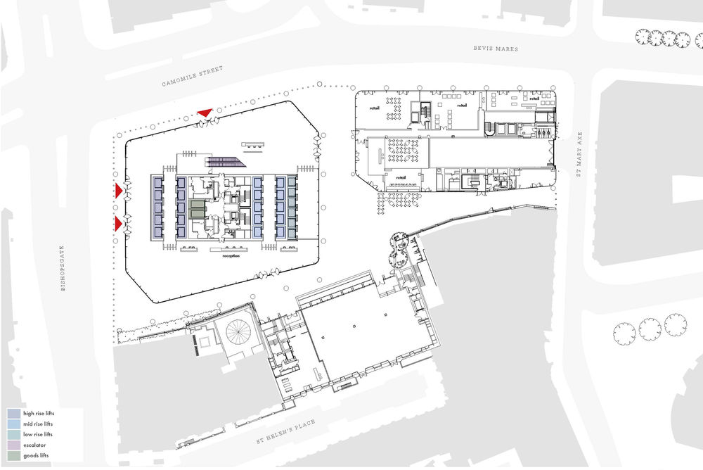 100 Bishopsgate | 灵活设计与城市融合的典范