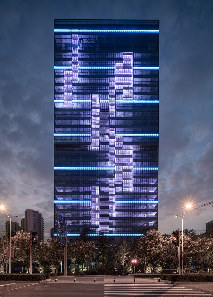 济南汇金国际金融中心照明设计 | 晶莹剔透的水晶魅力