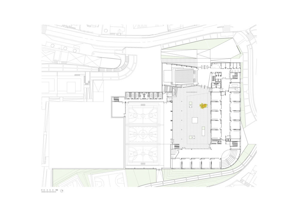 西班牙圣塞巴斯蒂安 Aldapeta María Ikastetxea 学校 | 现代教育建筑的典范