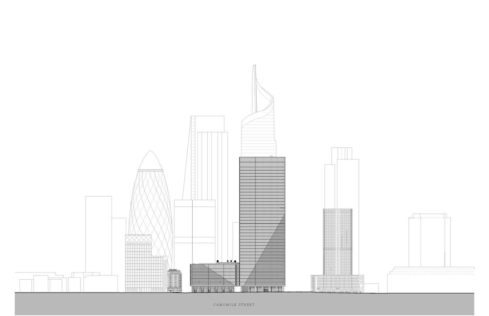 100 Bishopsgate | 灵活设计与城市融合的典范