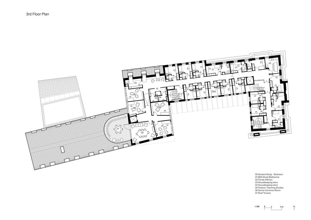 牛津大学Exeter学院扩建 英国｜Alison Brooks Architects (ABA)