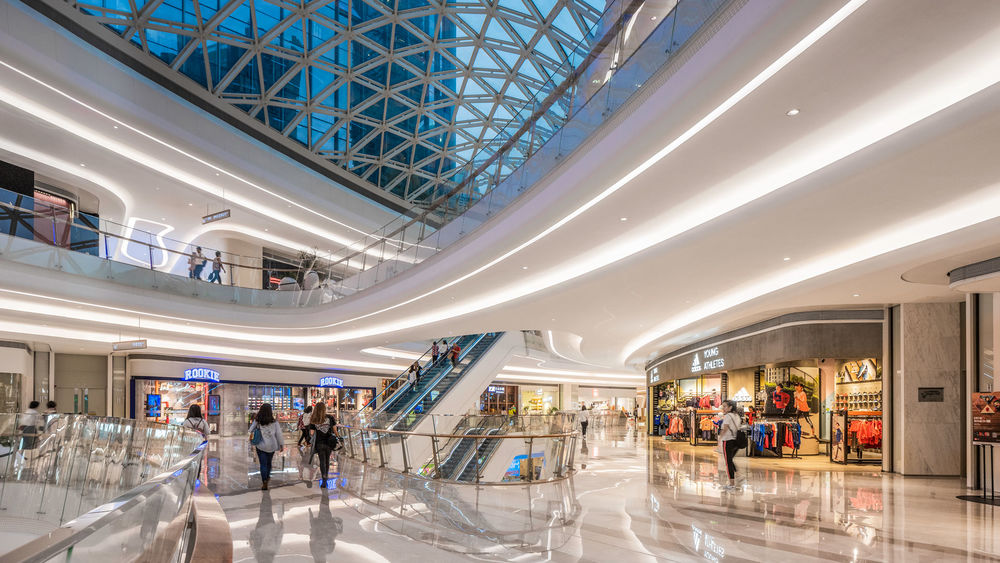 深圳 Uniwalk 购物中心——灵动水韵，现代商业空间