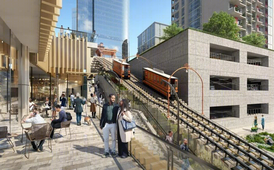 洛杉矶新地标 | Handel Architects 打造“意大利山城”风格的 Angels Landing