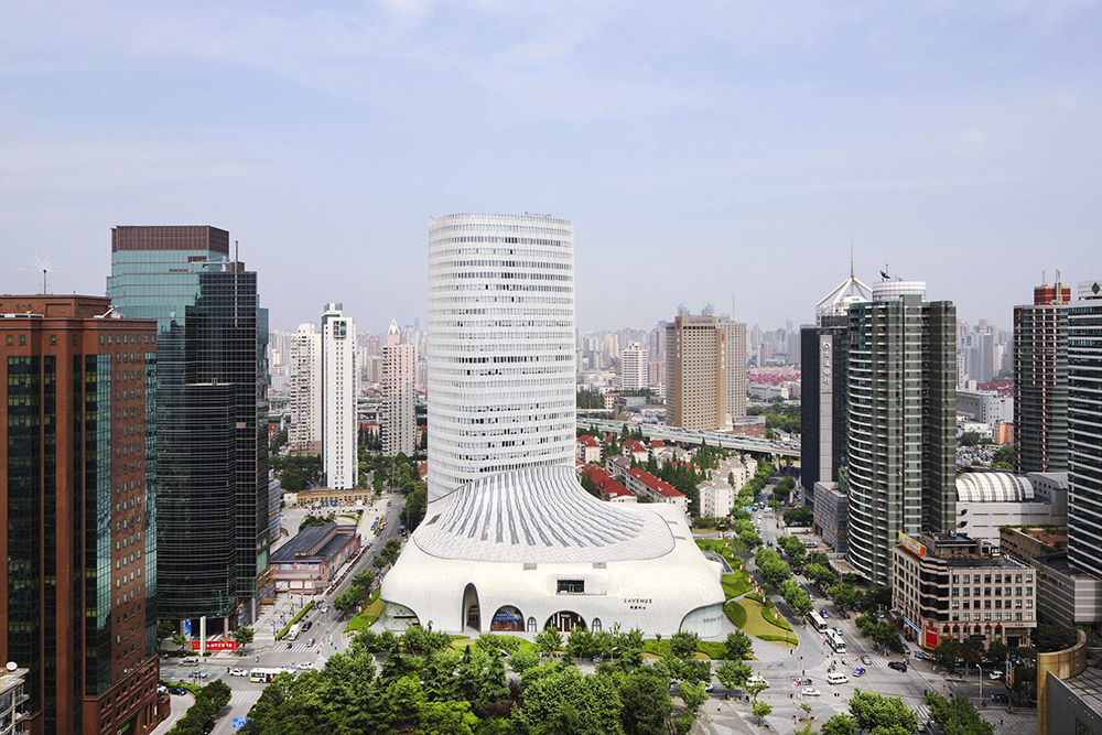 上海尚嘉中心 | 青木淳设计的瀑布般建筑