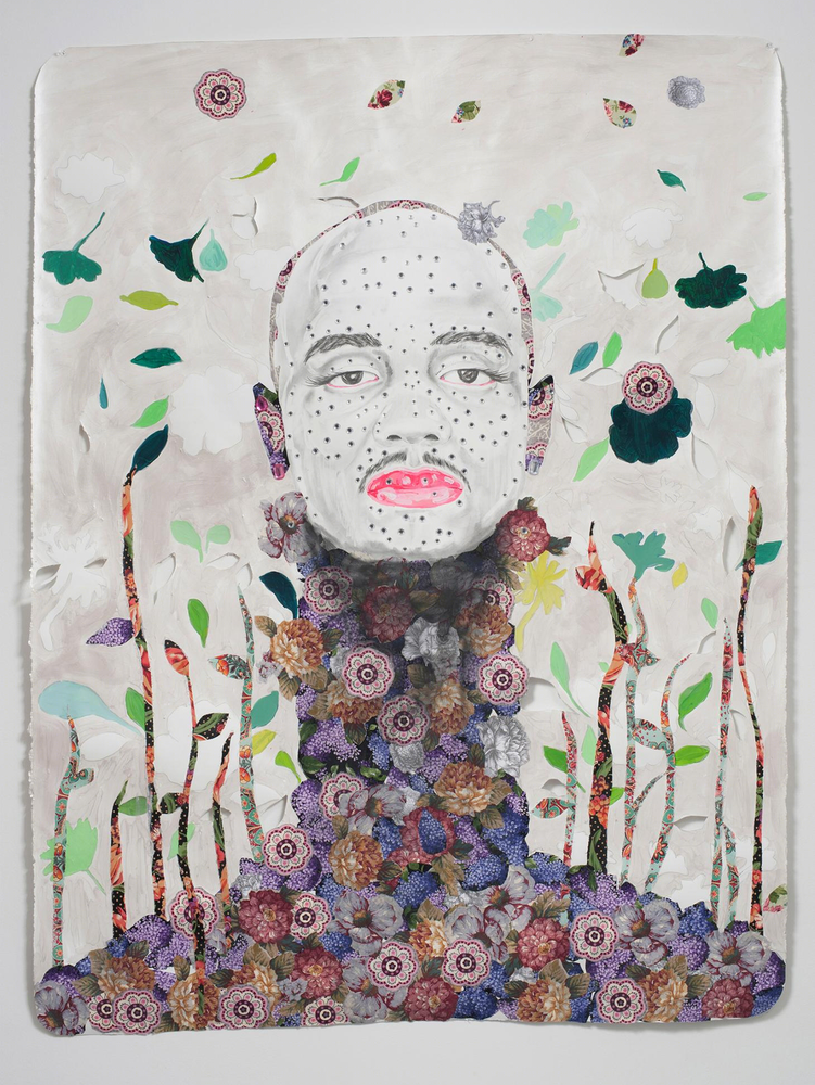 幻彩花园 | Ebony G Patterson 的毒花与新巴洛克挂毯