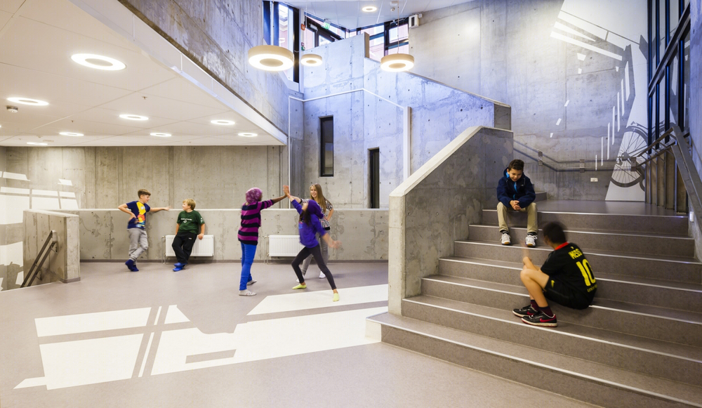 挪威 Ny Krohnborg 学校 | 社区活力中心的重生