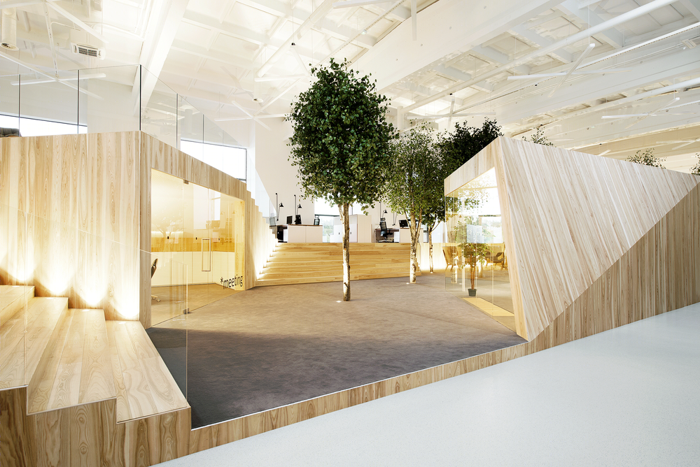 Lenne Office |  打造自然光线下的梦幻森林空间