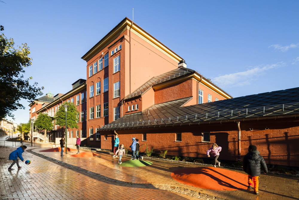挪威 Ny Krohnborg 学校 | 社区活力中心的重生