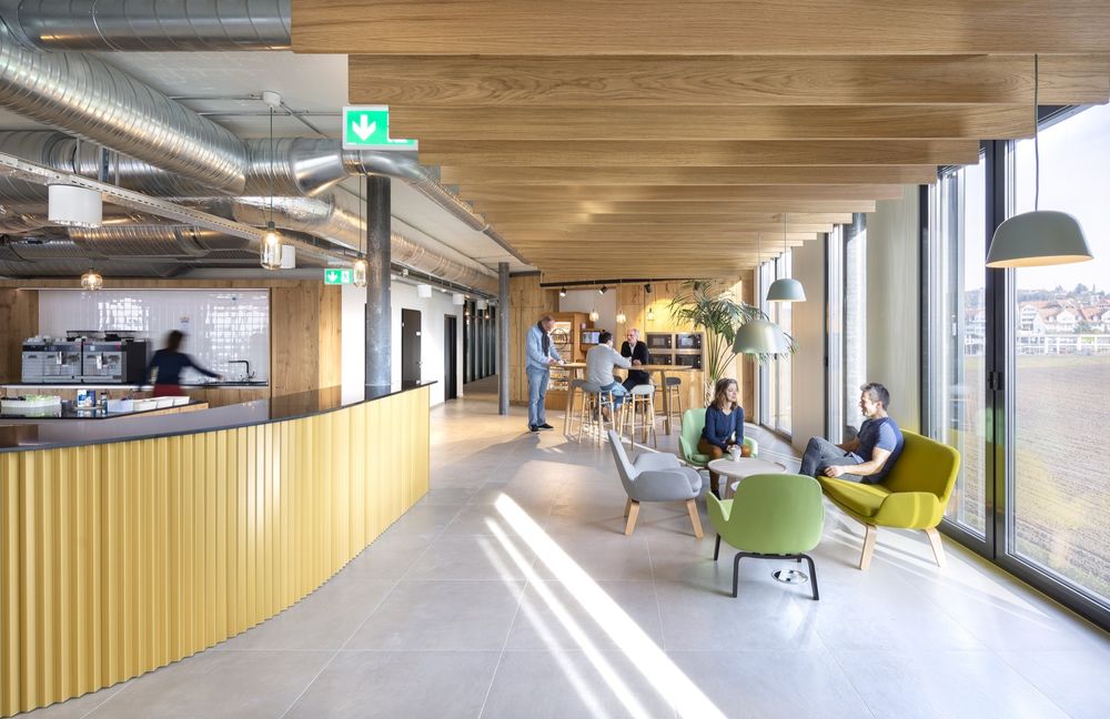 Losinger Marazzi 总部办公室_展示建筑实力的互动空间
