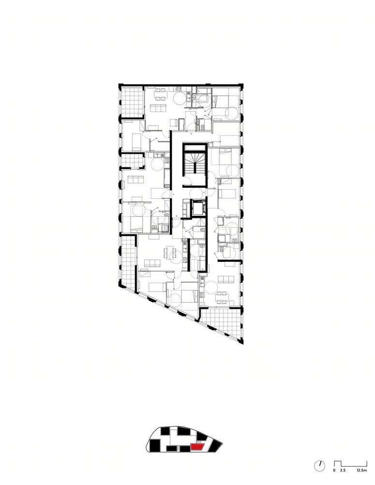 NOLISTRA Housing | 彩色城市岛屿，焕发生态活力