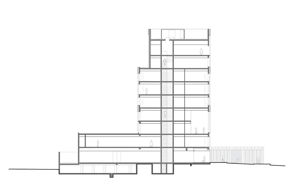 欧拉维尔大厦 | 多功能建筑的生态与社交融合