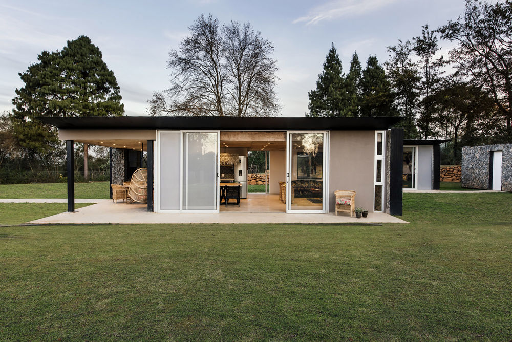 Midlands Pavilion | 融合传统非洲风格的现代乡村别墅设计