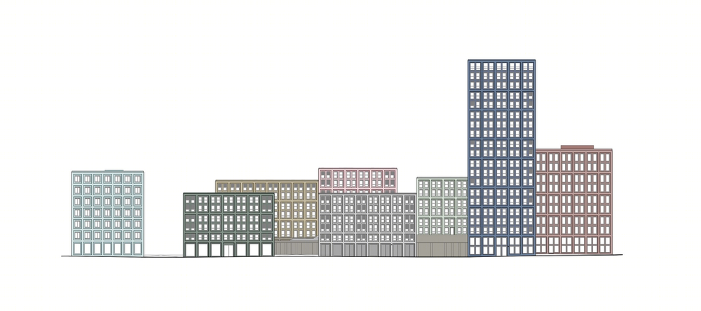 NOLISTRA Housing | 彩色城市岛屿，焕发生态活力