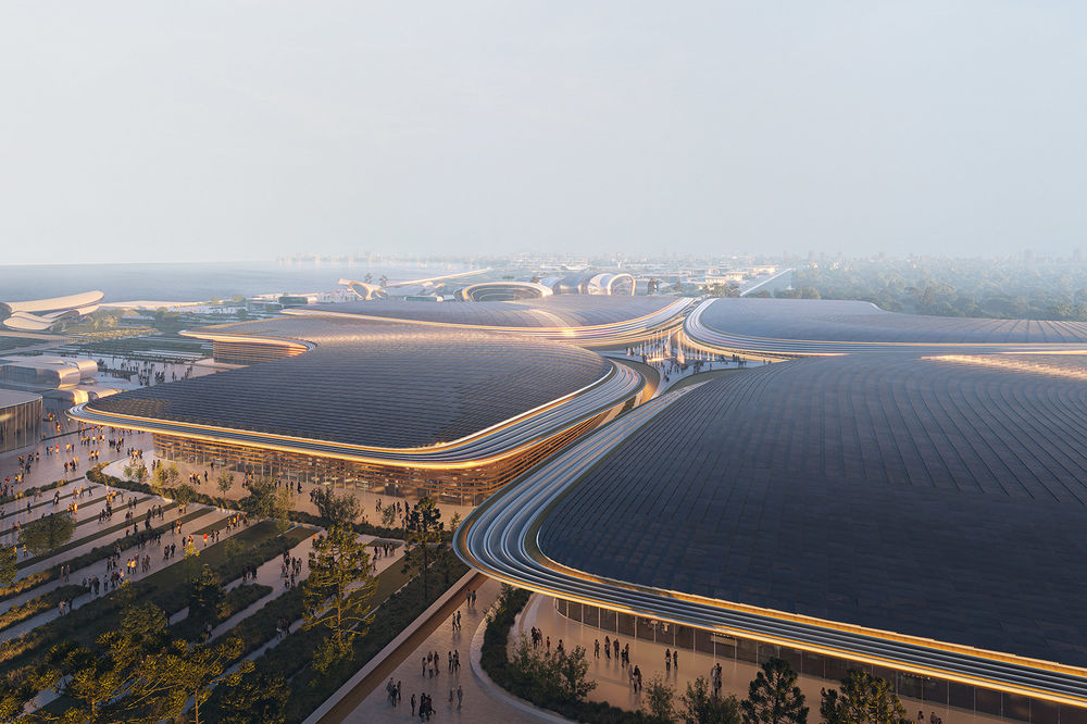 2030 年敖德萨世博会 | 扎哈·哈迪德建筑事务所的环保建筑设计