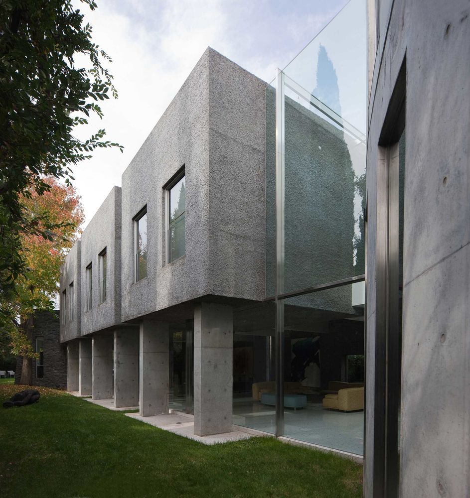 墨尔本的独特住宅 | Gottlieb House 的混凝土和钢铁雕塑