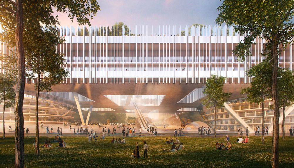 深圳设计创新学院 Dominique Perrault 建筑事务所