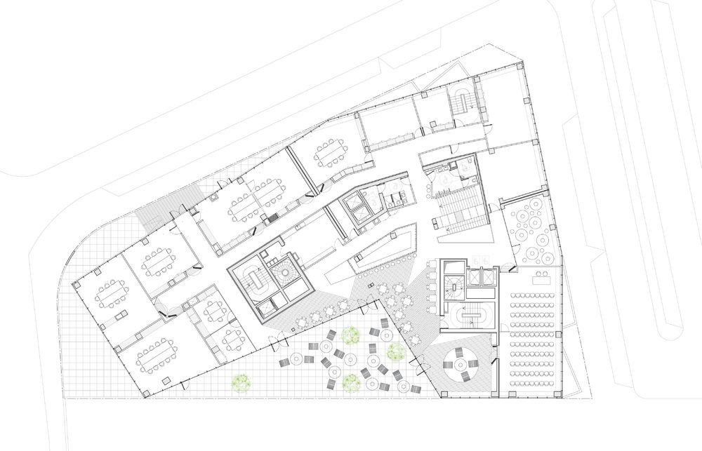 贝洛阿酒店 | 三维折叠的共享城市空间