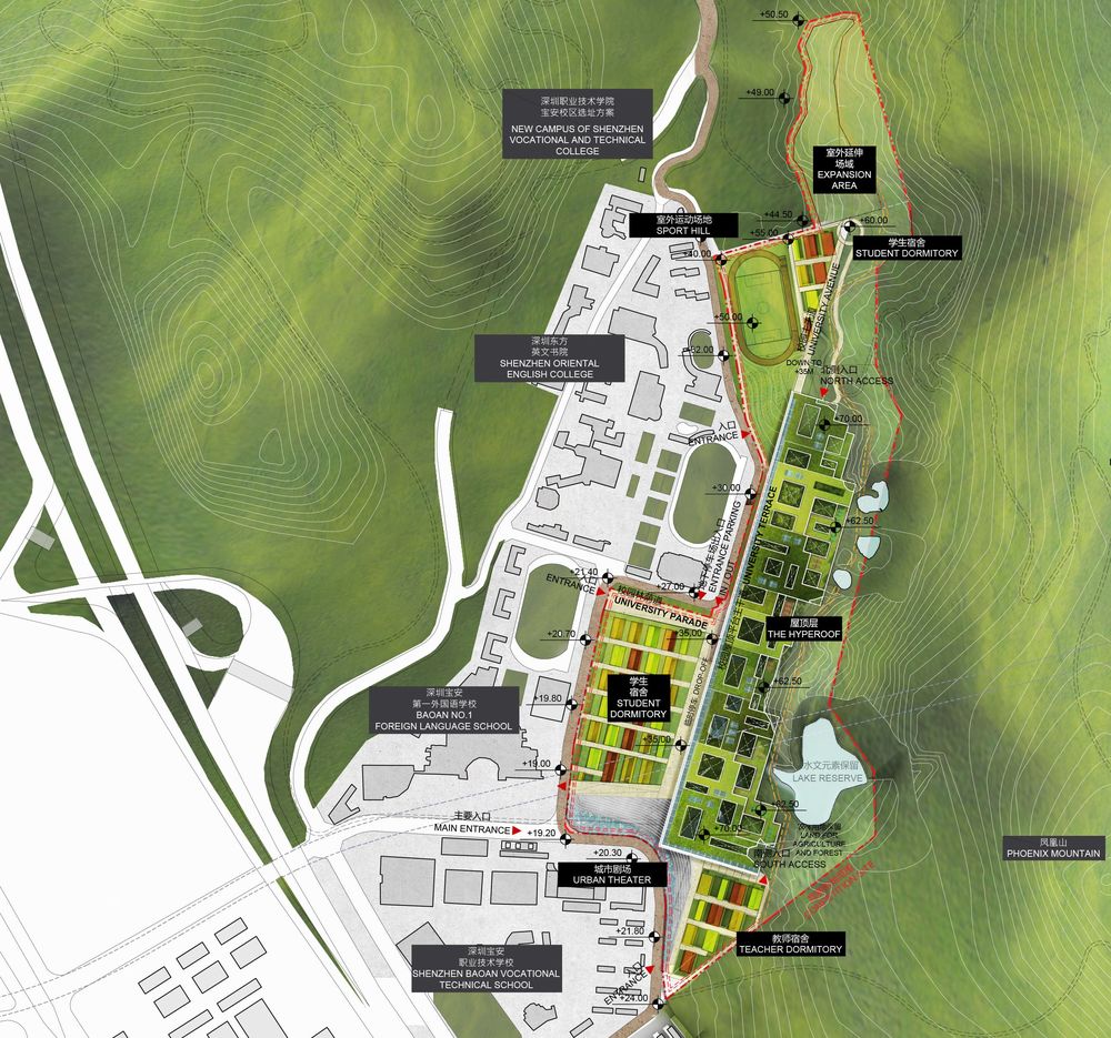 深圳设计创新学院 Dominique Perrault 建筑事务所