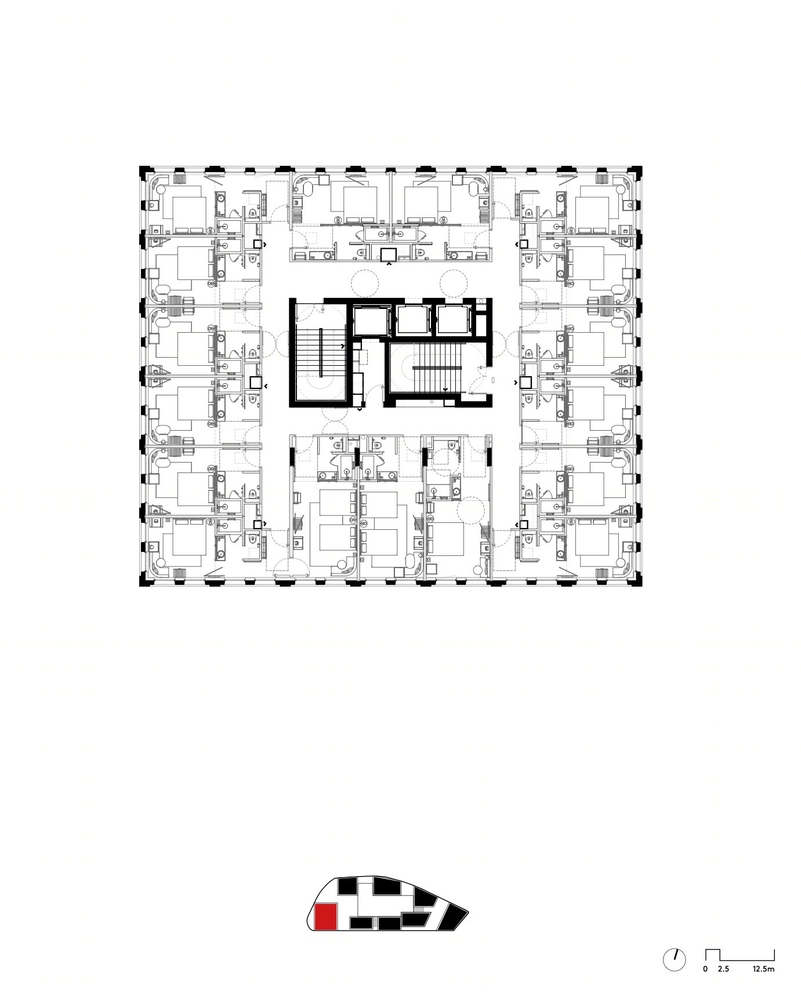NOLISTRA Housing | 彩色城市岛屿，焕发生态活力