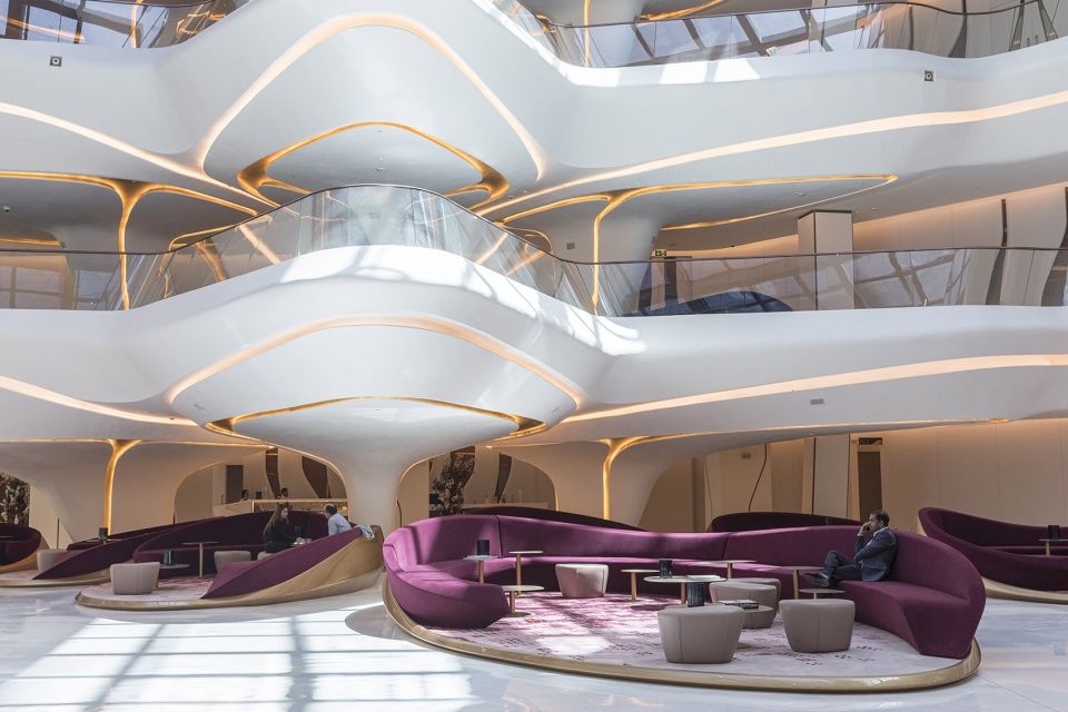 迪拜 ME 酒店 | 扎哈·哈迪德建筑事务所的流动空间设计