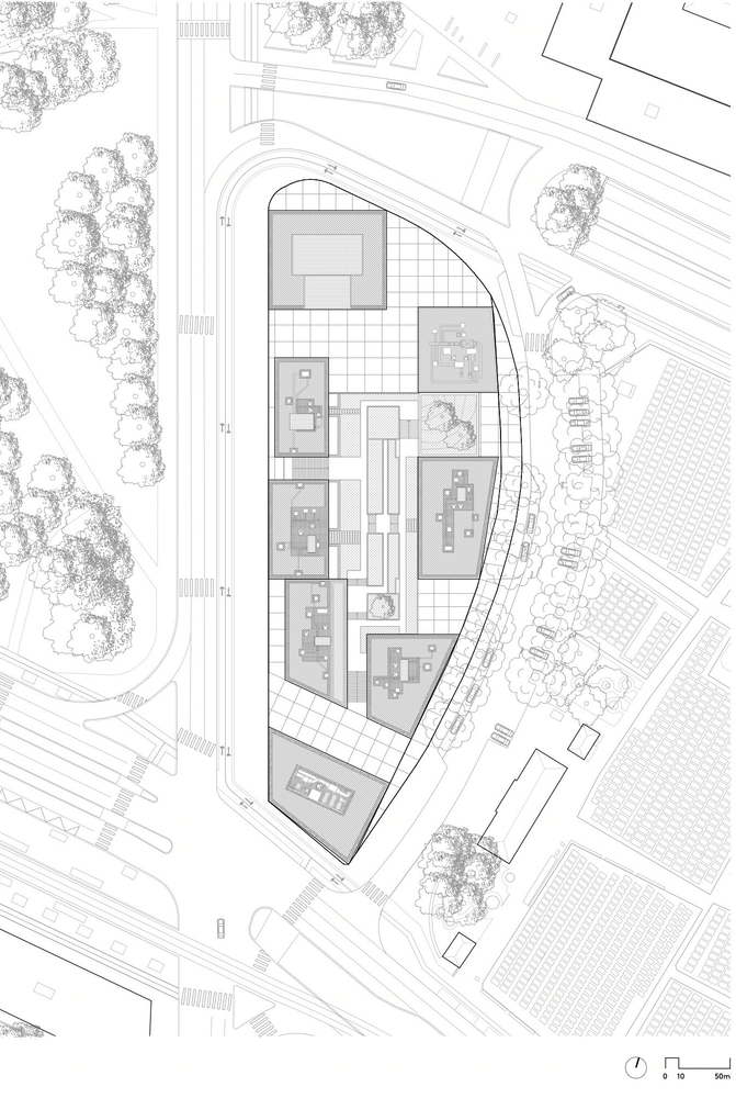 NOLISTRA Housing | 彩色城市岛屿，焕发生态活力