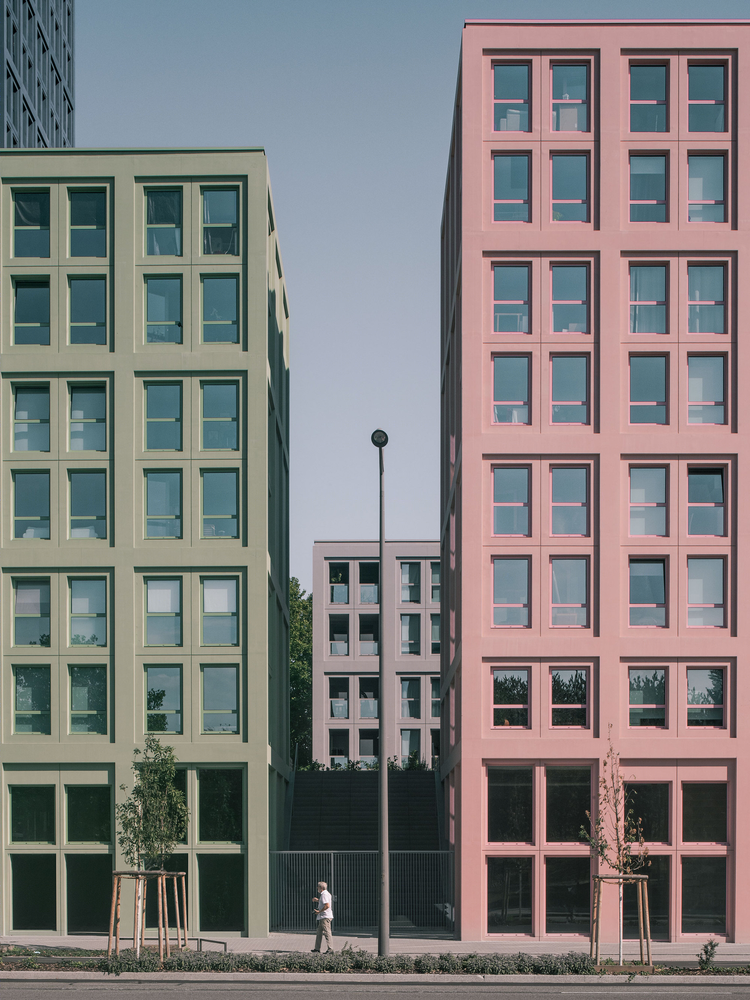 NOLISTRA Housing | 彩色城市岛屿，焕发生态活力