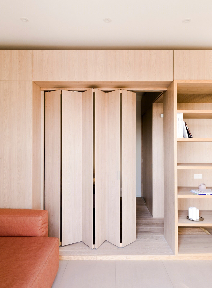 为年轻女子创建的一个45㎡小公寓 | Sivak+Partners
