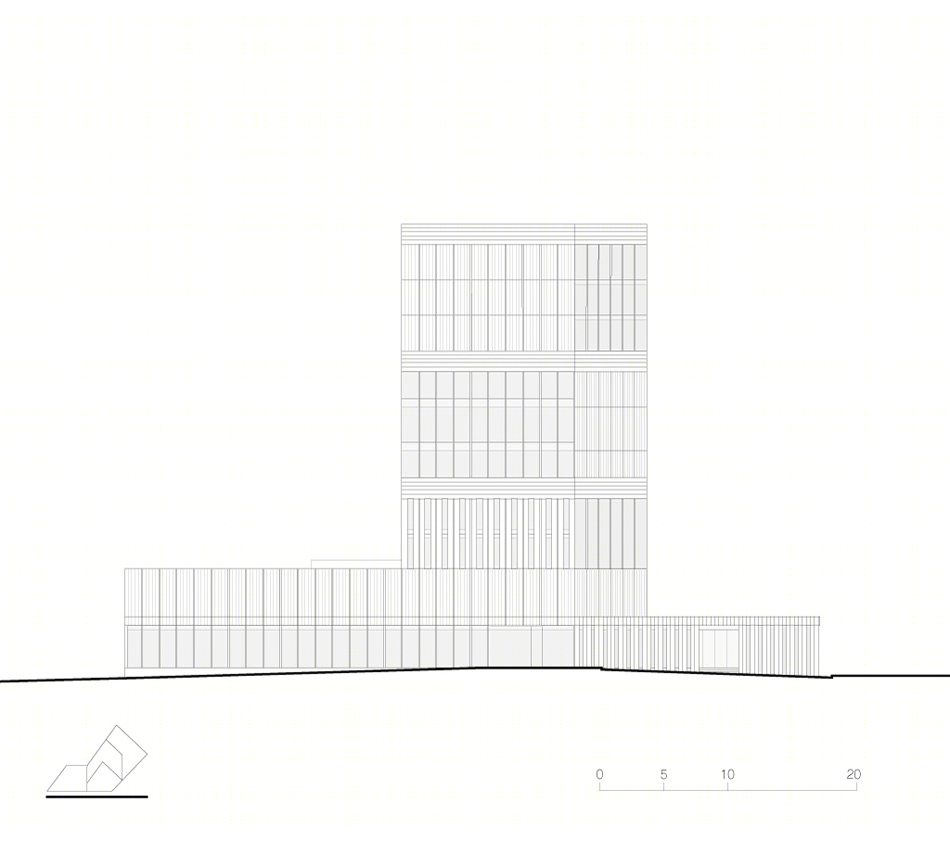 法国里尔 Euravenir 大楼——现代城市商业空间的典范
