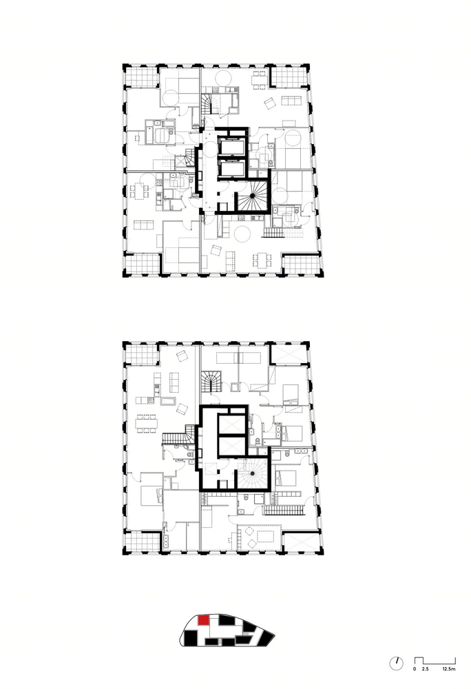 NOLISTRA Housing | 彩色城市岛屿，焕发生态活力