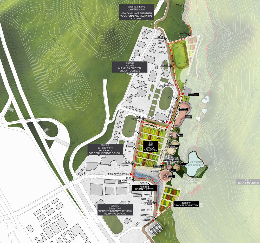 深圳设计创新学院 Dominique Perrault 建筑事务所