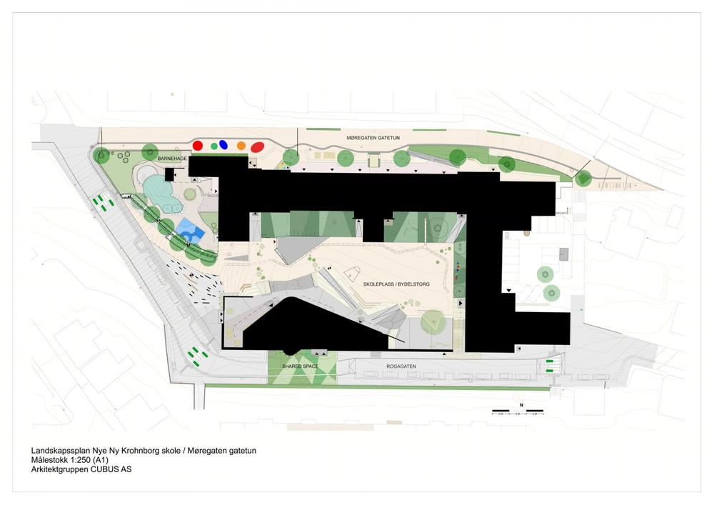 挪威 Ny Krohnborg 学校 | 社区活力中心的重生