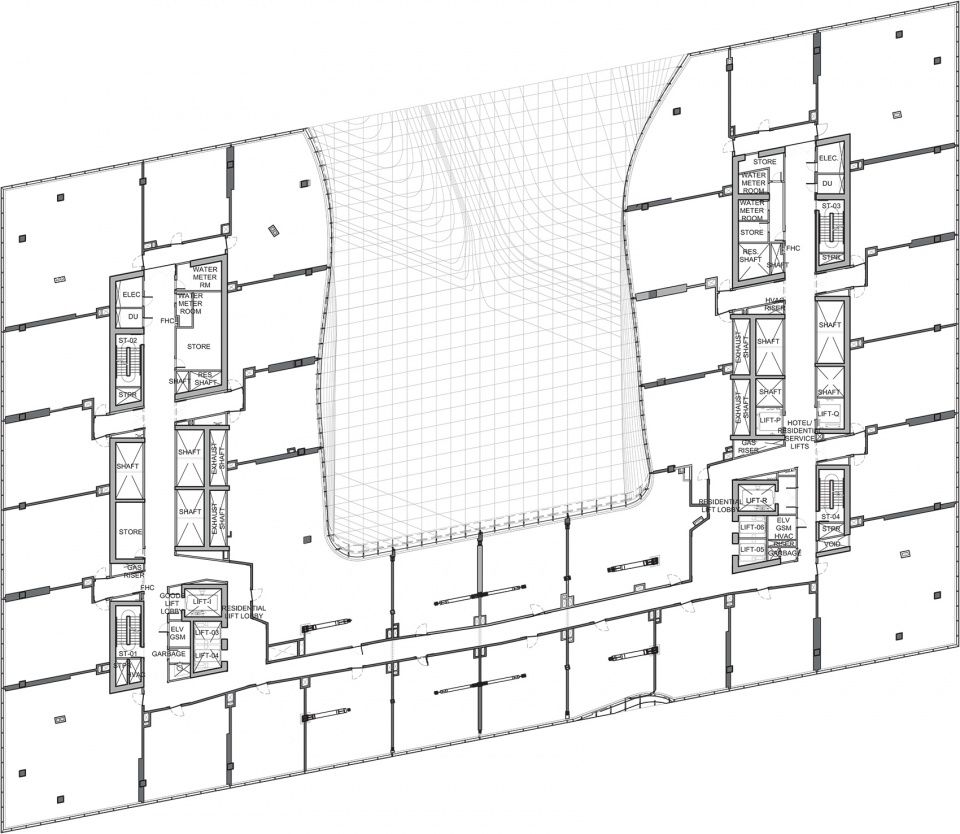 迪拜 ME 酒店 | 扎哈·哈迪德建筑事务所的流动空间设计