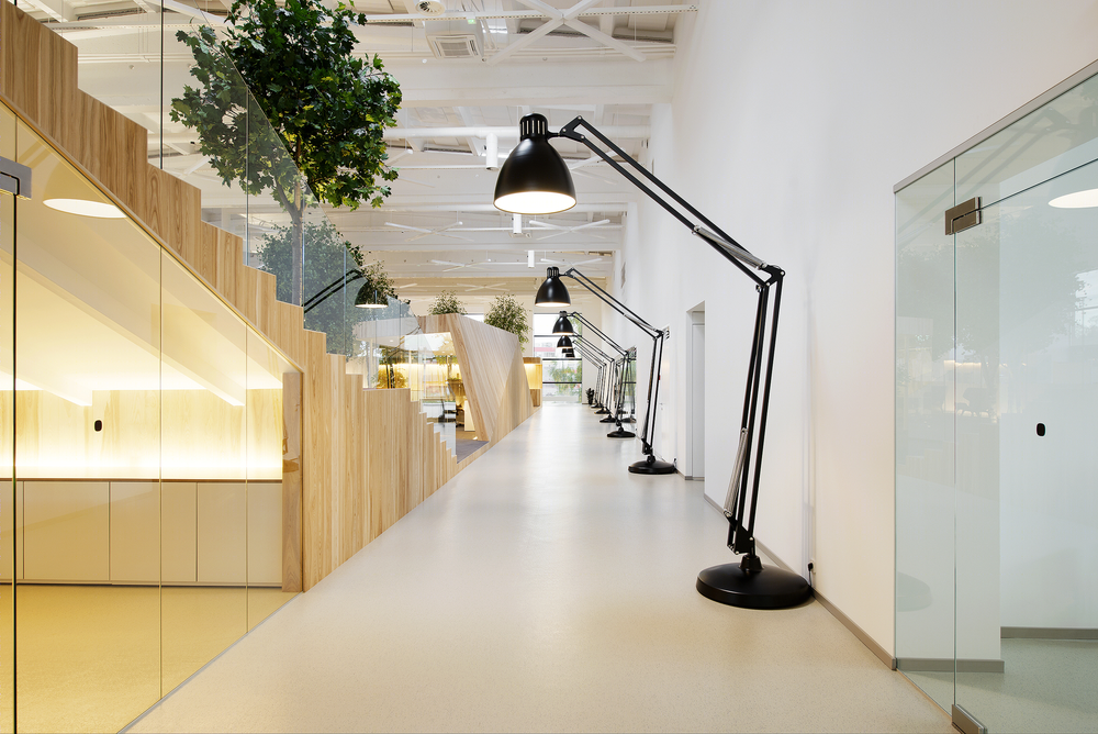 Lenne Office |  打造自然光线下的梦幻森林空间