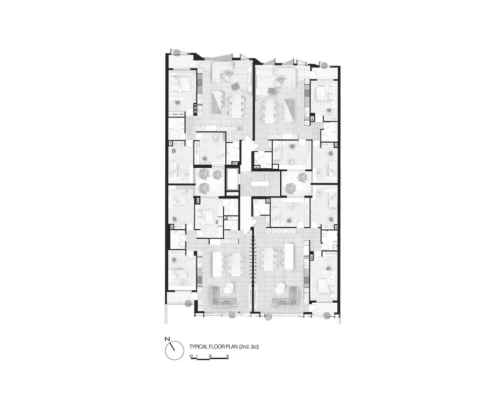 Ashari Architects 打造独特双面公寓 | Shimigiah Residential Apartment
