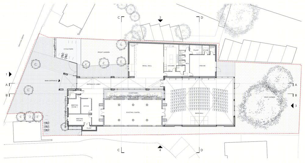 英国伦敦 Iglesia Drayton Green 教堂——传统与现代的完美结合